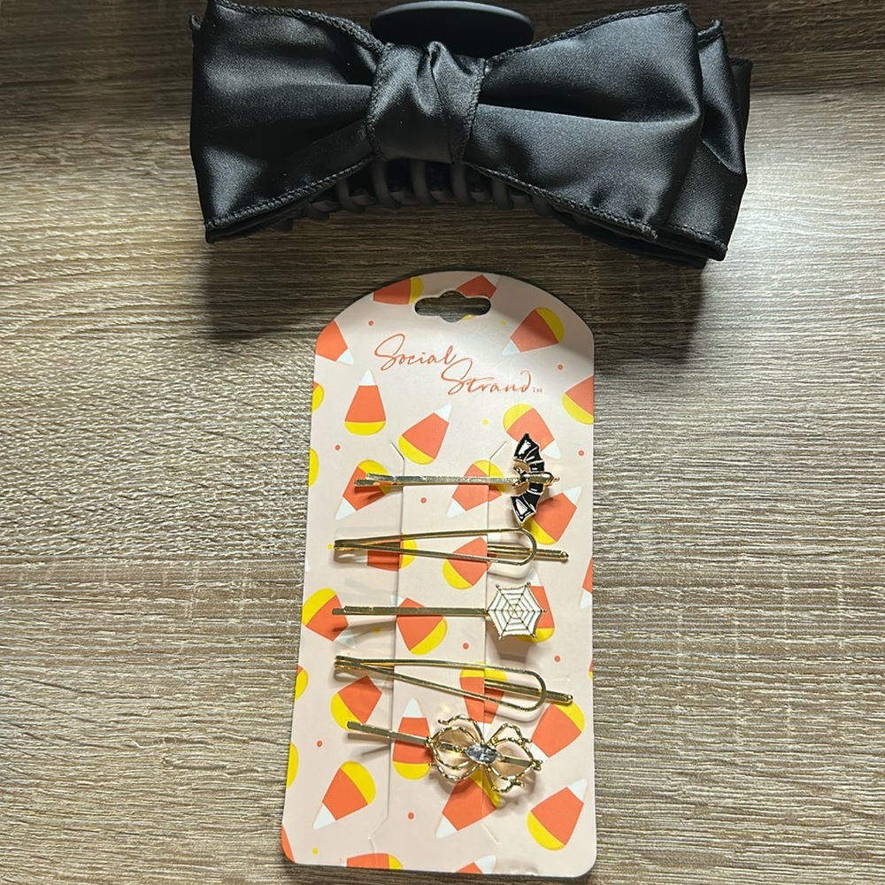 Hair clip & hair pens 5 New